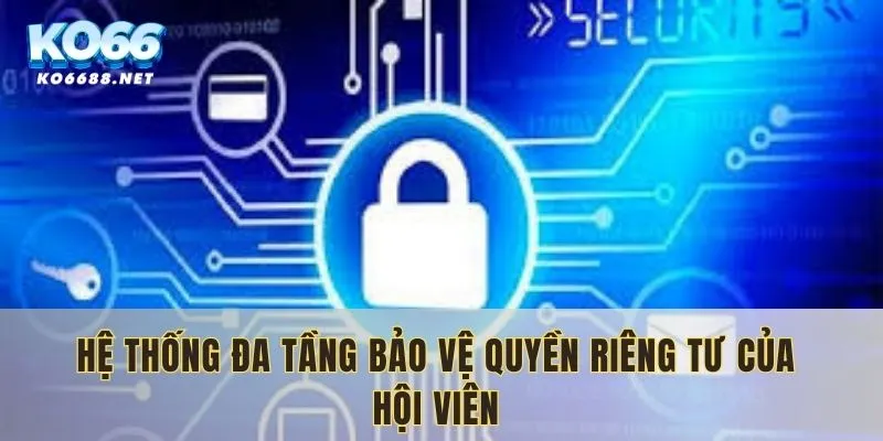 Hệ thống đa tầng bảo vệ quyền riêng tư của hội viên