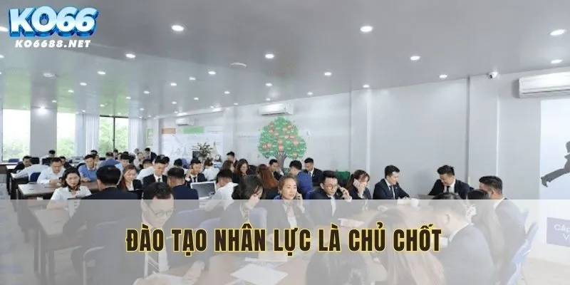 Đào tạo nhân lực là yếu tố hàng đầu của tác giả Hồ Văn Khoa