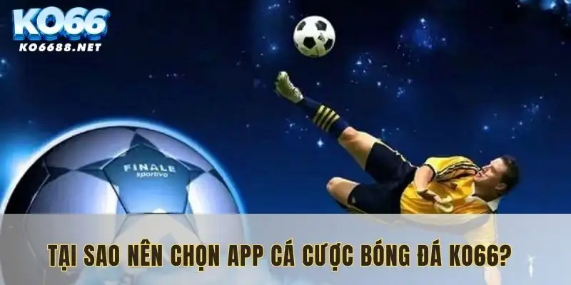Vì sao nên chọn tải app cá cược bóng đá uy tín KO66?